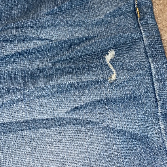 M. Gordon distressed men’s jeans with Skull design on back pocket 34 X 34 - Picture 10 of 15